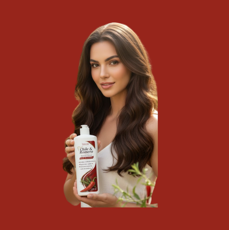 Shampoo de chile y romero